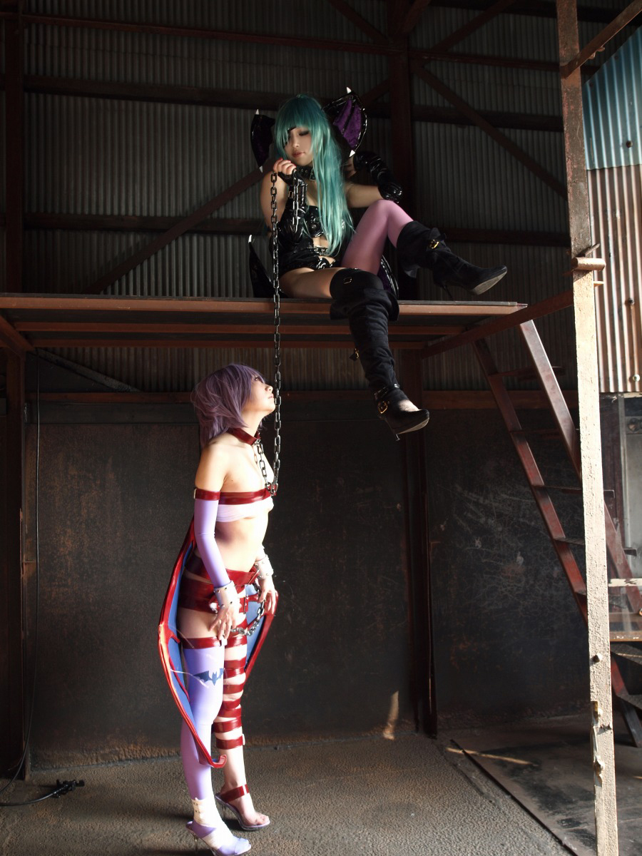 [Cosplay] sm女王乐趣 Darkstalkers Morrigan & Lilith